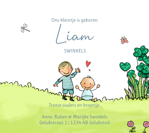 Kaart binnenkant
