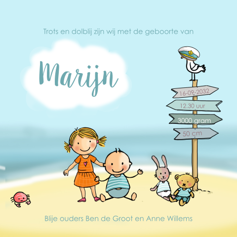 Kaart binnenkant