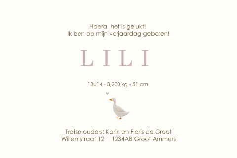 Kaart binnenkant