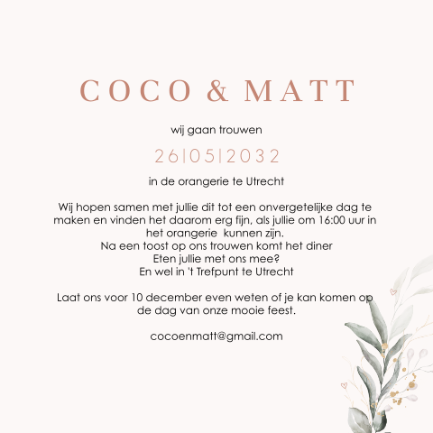 Kaart binnenkant