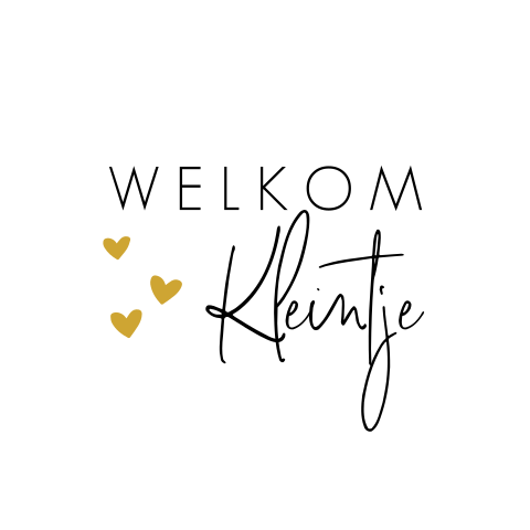 Sluitzegel tekst met goudlook hartjes