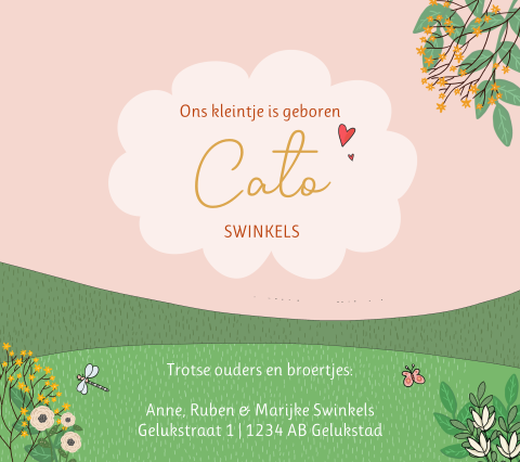 Kaart binnenkant