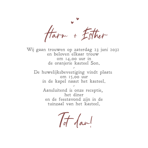 Kaart binnenkant