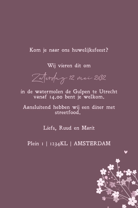 Kaart binnenkant