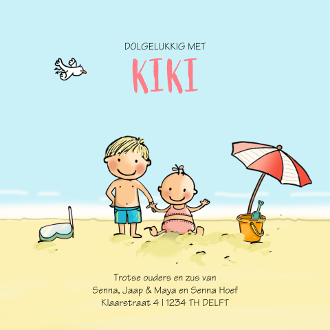 Kaart binnenkant