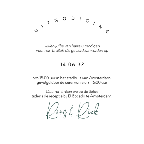Kaart binnenkant