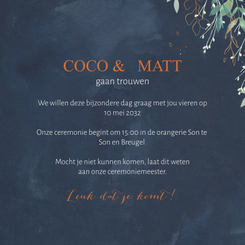 Kaart binnenkant
