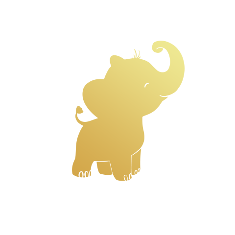Sluitzegel olifant goudlook