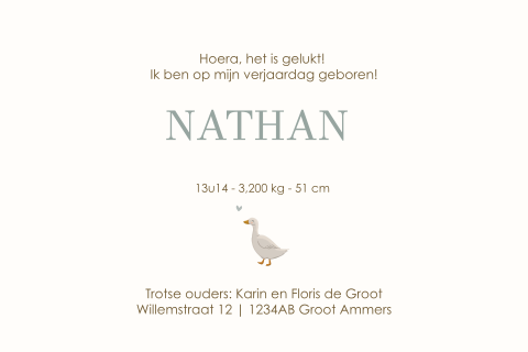 Kaart binnenkant