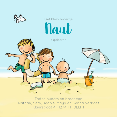 Kaart binnenkant