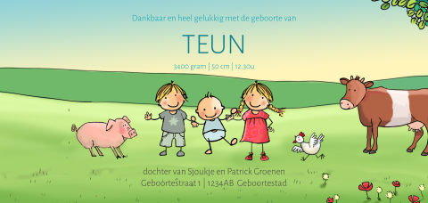 Kaart binnenkant