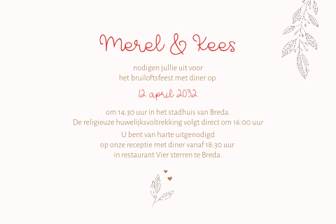 Kaart binnenkant