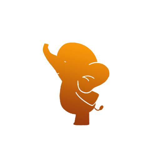 Sluitzegel olifant koperlook