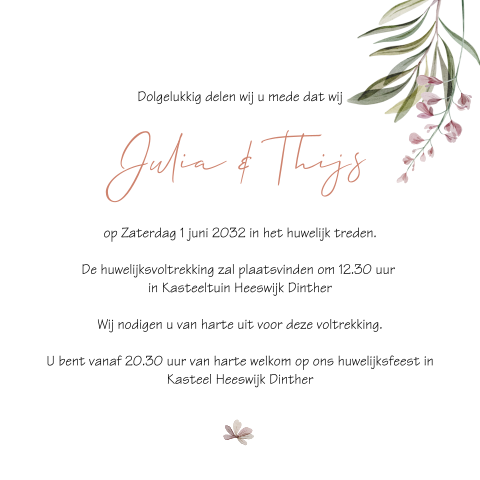 Kaart binnenkant