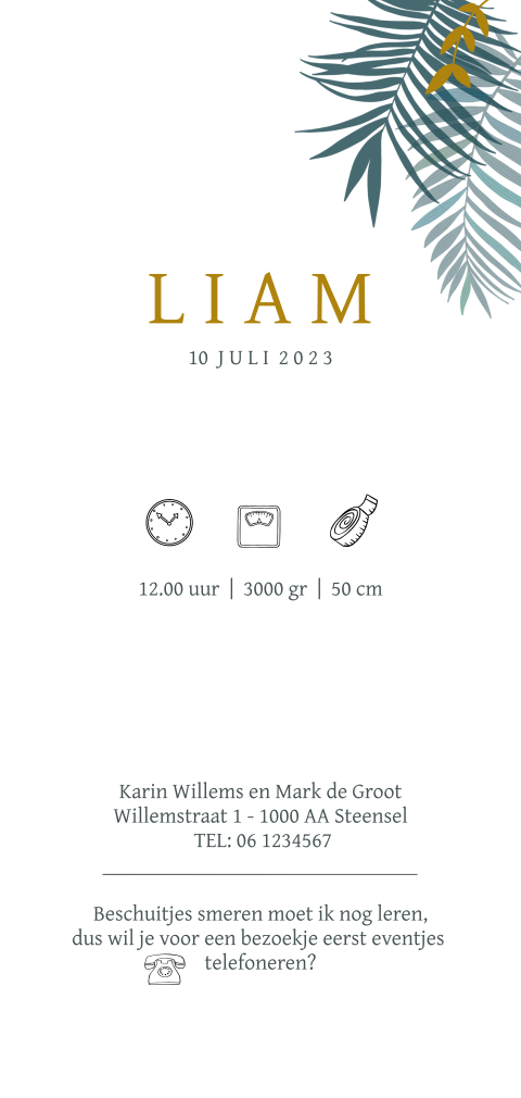 Kaart binnenkant