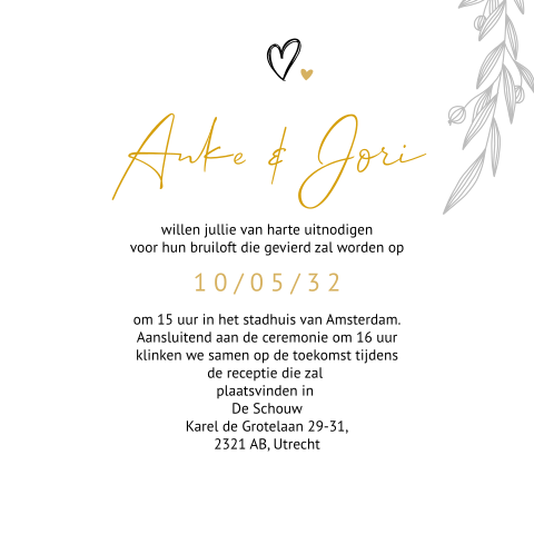 Kaart binnenkant