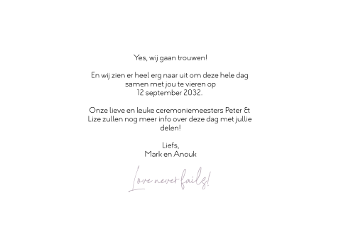 Kaart binnenkant