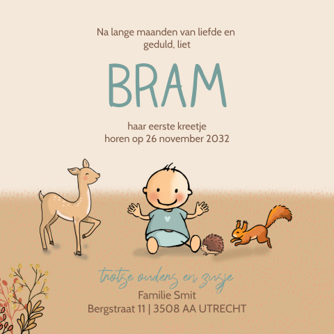 Kaart binnenkant
