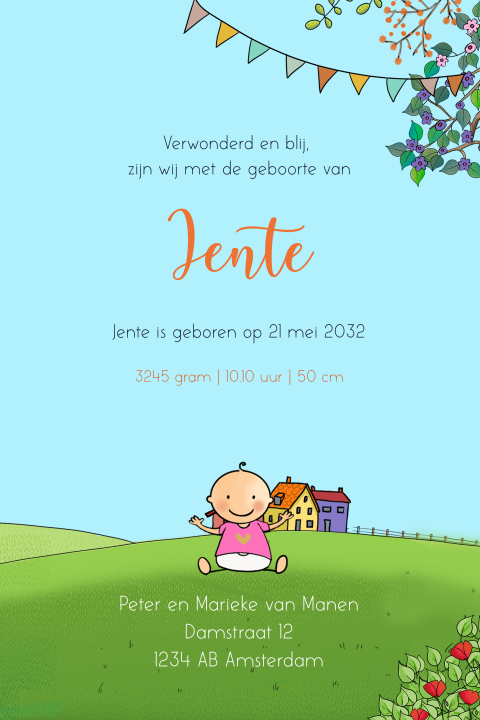 Kaart binnenkant
