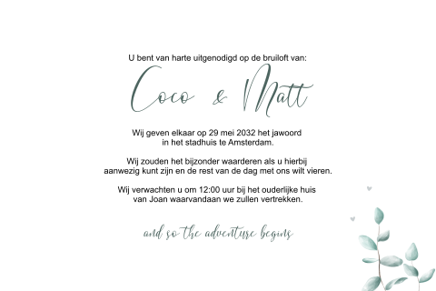 Kaart binnenkant