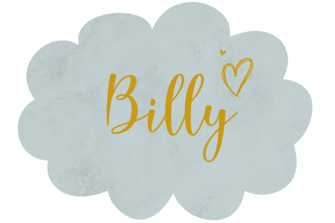 Geboortekaartje stanskaart wolk blauw jongen