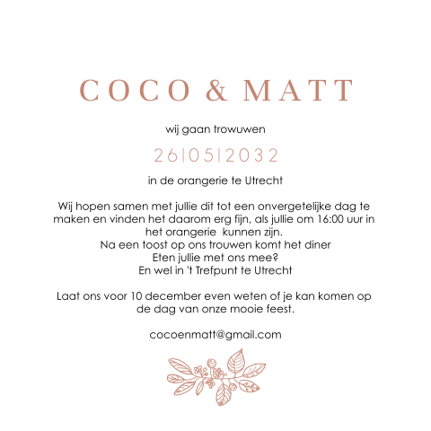 Kaart binnenkant