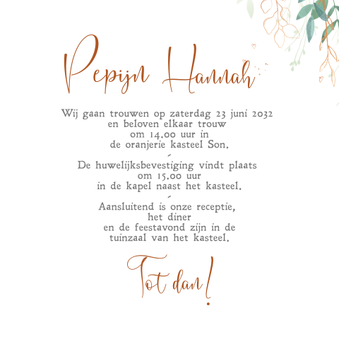 Kaart binnenkant