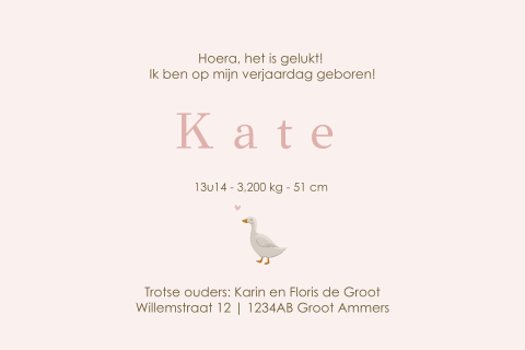 Kaart binnenkant