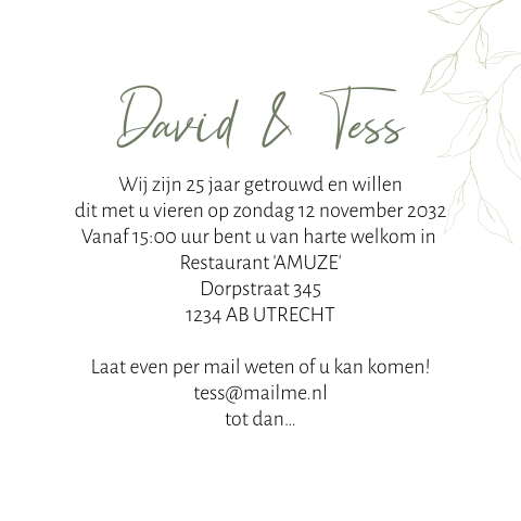 Kaart binnenkant