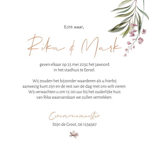 Kaart binnenkant