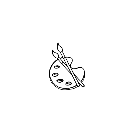 Sticker 44mm rond