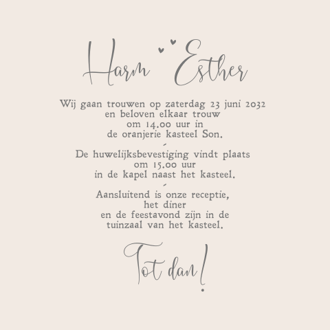 Kaart binnenkant