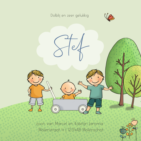Kaart binnenkant