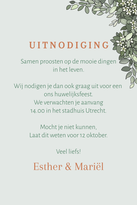 Kaart binnenkant