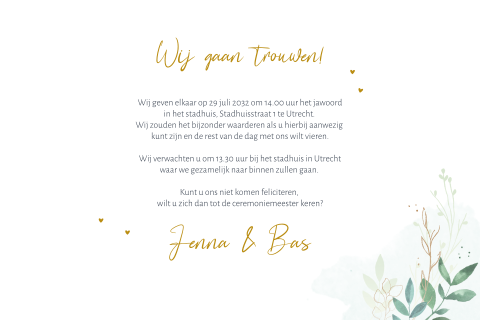 Kaart binnenkant