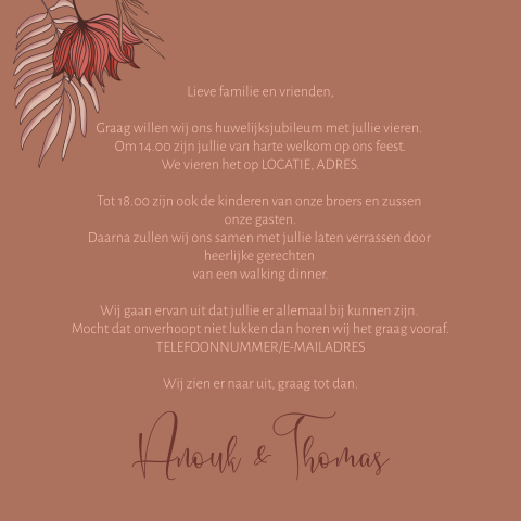 Kaart binnenkant