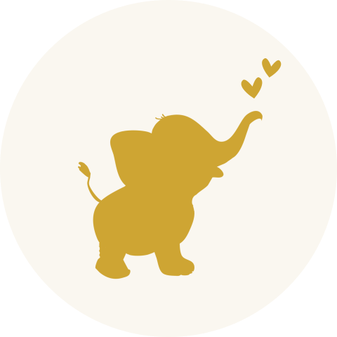 Sluitzegel olifant goudlook
