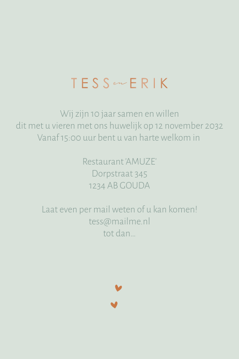 Kaart binnenkant
