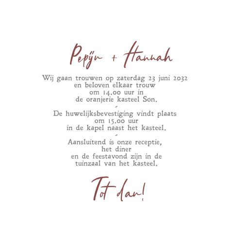 Kaart binnenkant