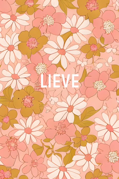 Geel met roze bloemen geboortekaartje - met witte folie