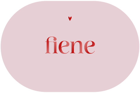 Roze ovaal geboortekaartje met rode folie