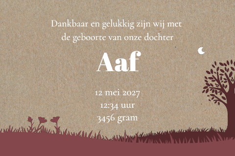 Kaart binnenkant