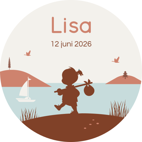 raamsticker Lisa