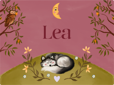 Memorybox wolfje en de uil