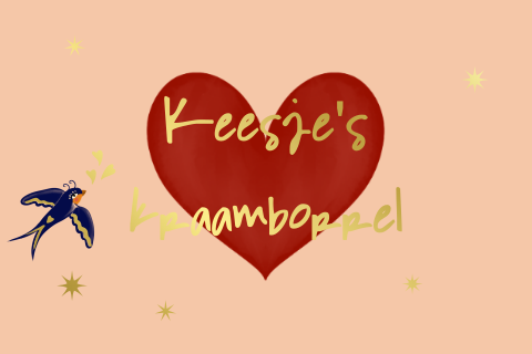 Kraamborrel zwaluw en hart