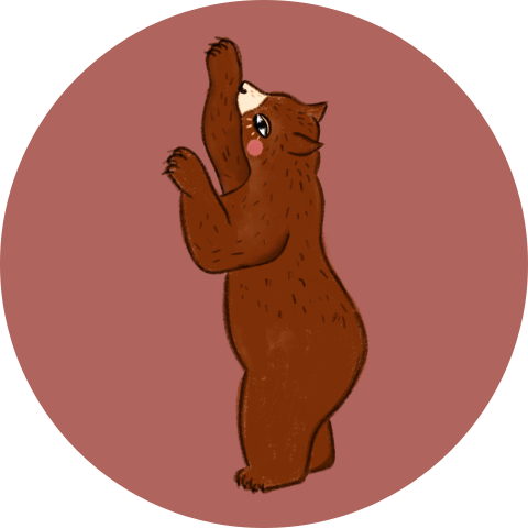 Sluitzegel beer roze