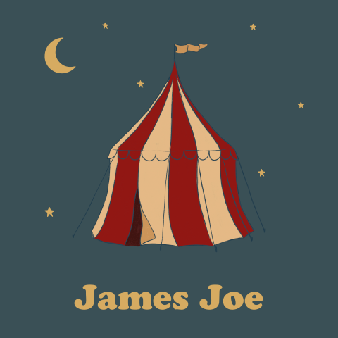 Tuinbord met circustent 70x70 cm