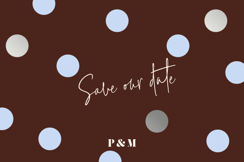 Save the date polkadot bruin
