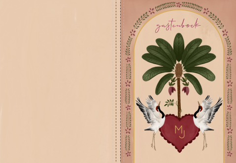 Gastenboek kraanvogels