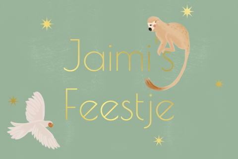 Kraamborrel jungle groen